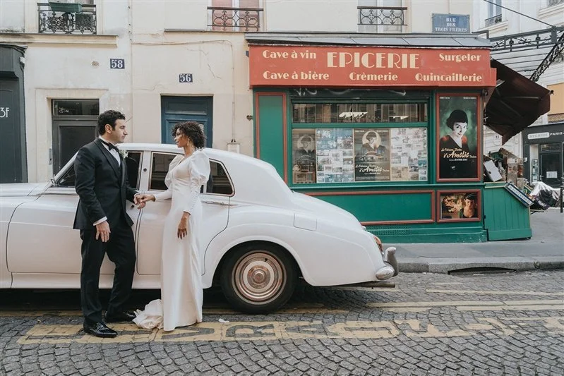 wedding elopement in Paris, france