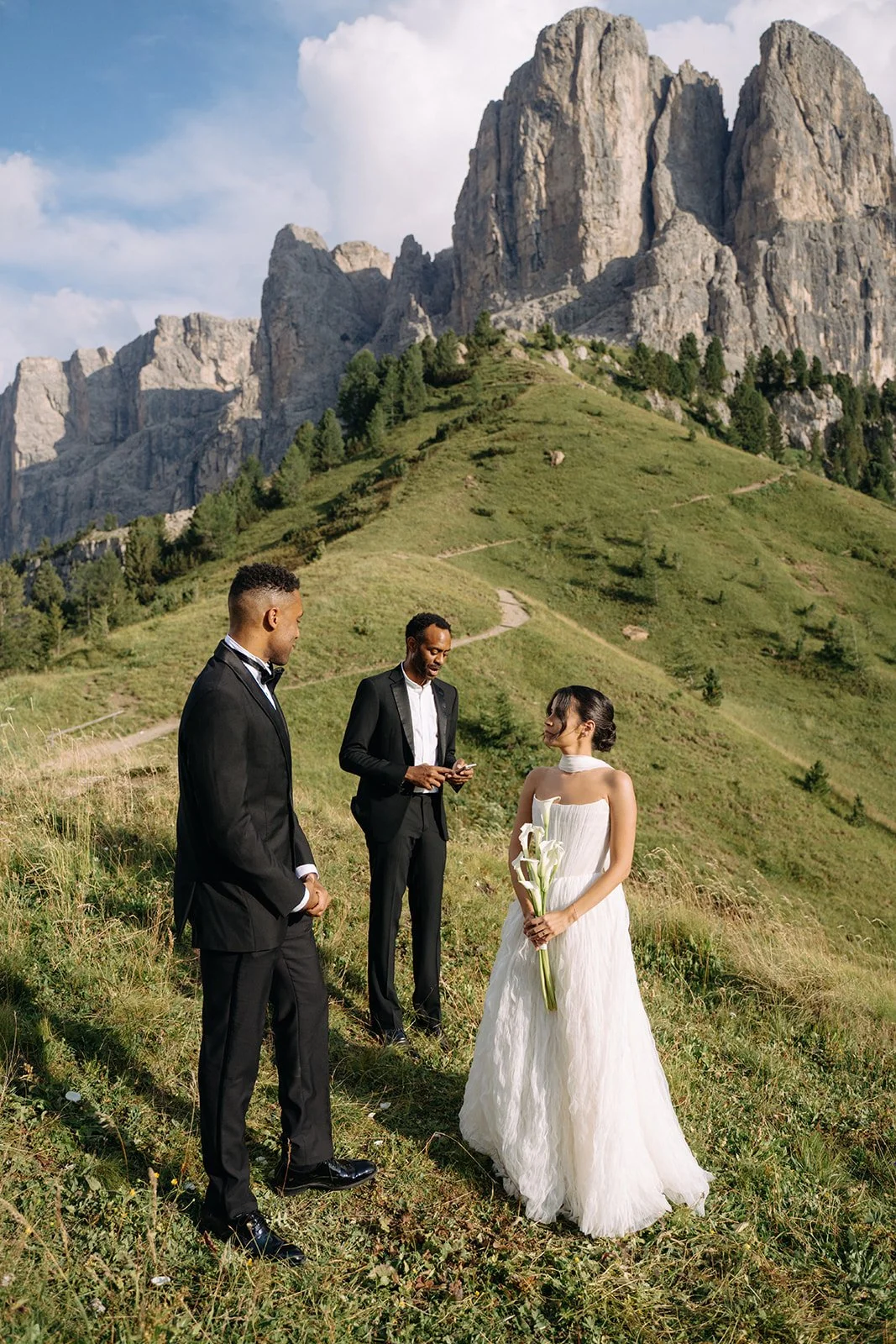 Dolomites Italy elopement package