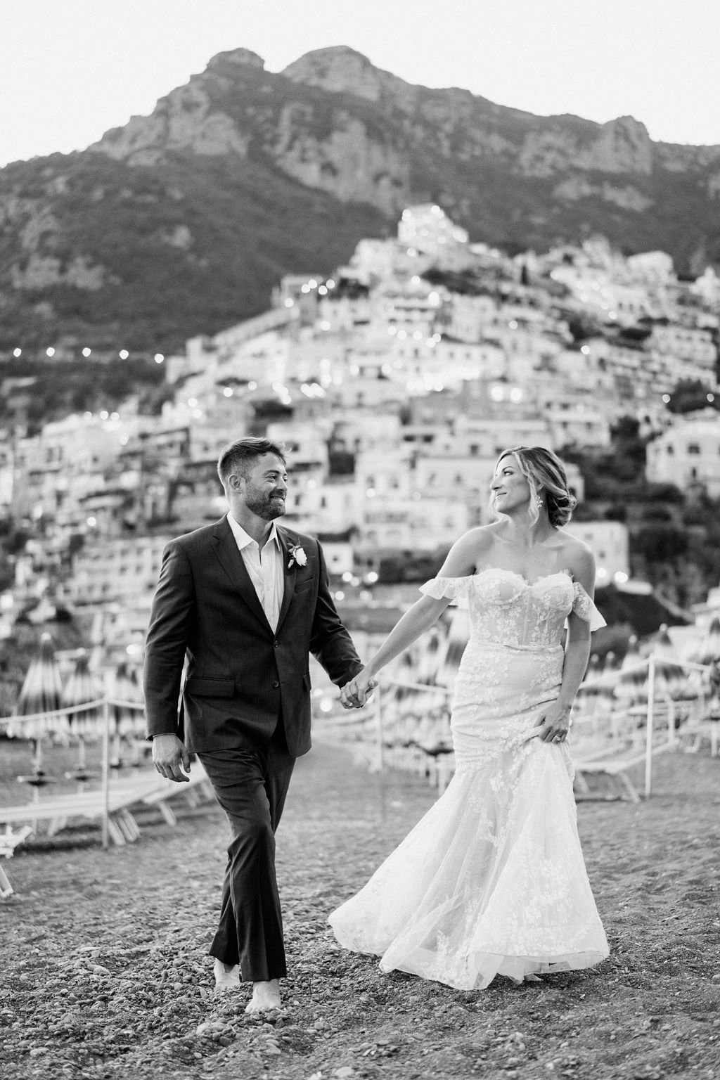 Incredibly romantic elopement wedding in Positano, Italy