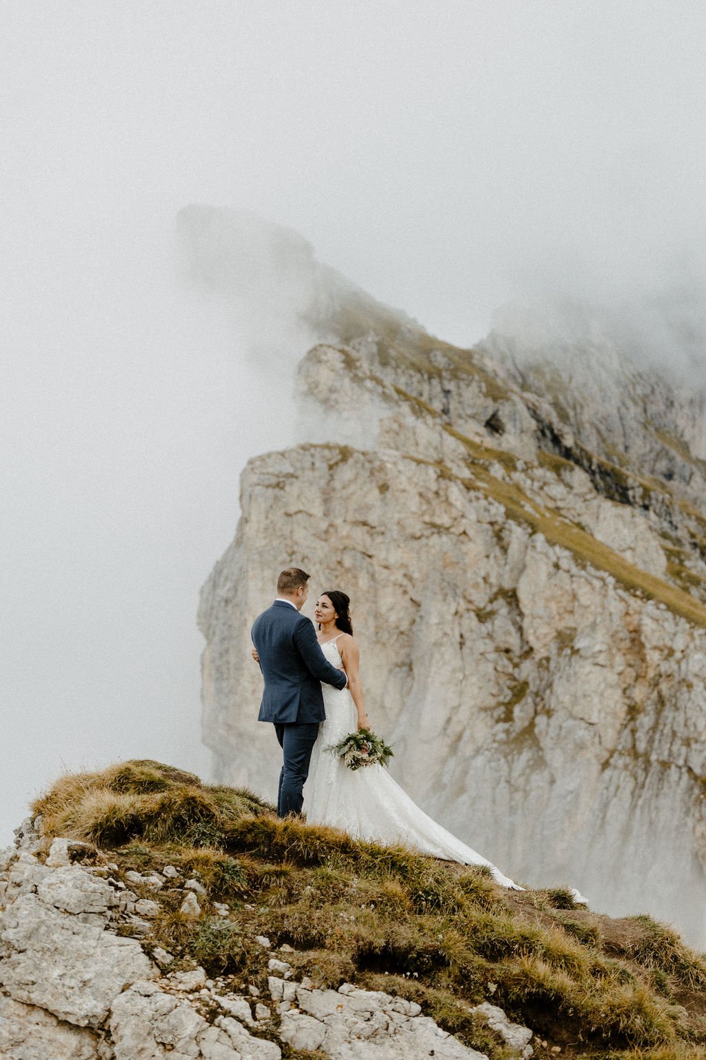 Elopement in the Dolomites - Seceda