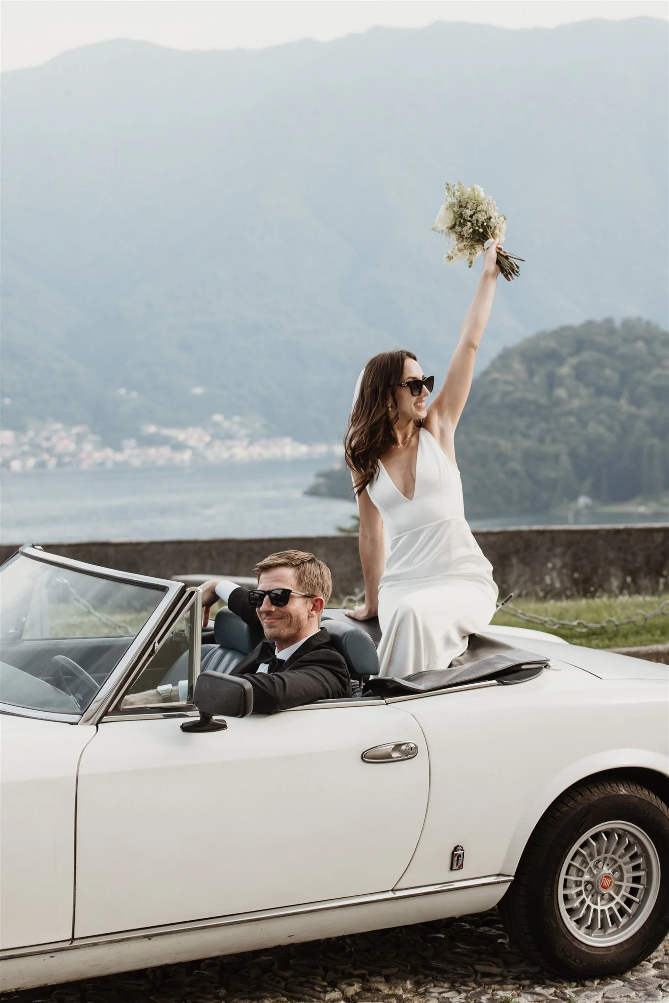 wedding elopement in lake como