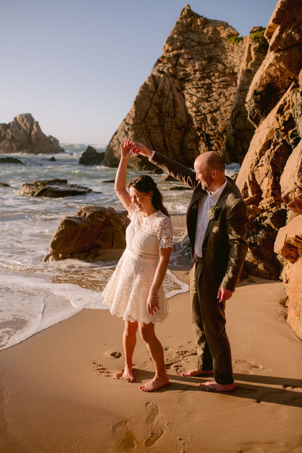 Beach Elopement in Portugal