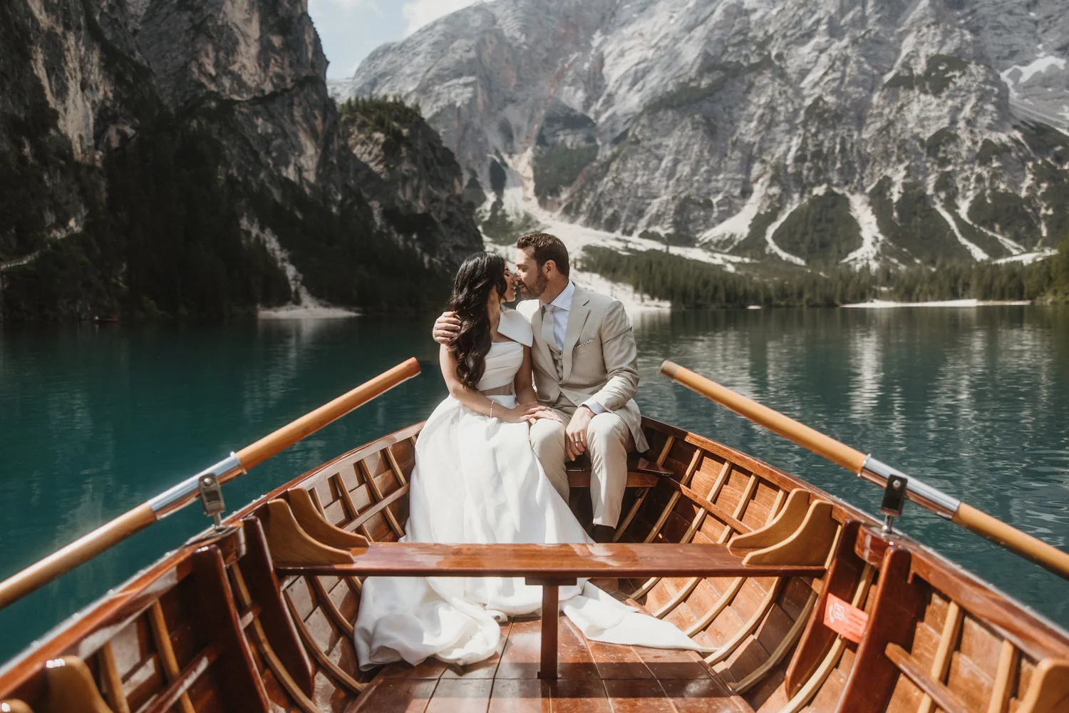 best places to elope in europe - elopement in the dolomites