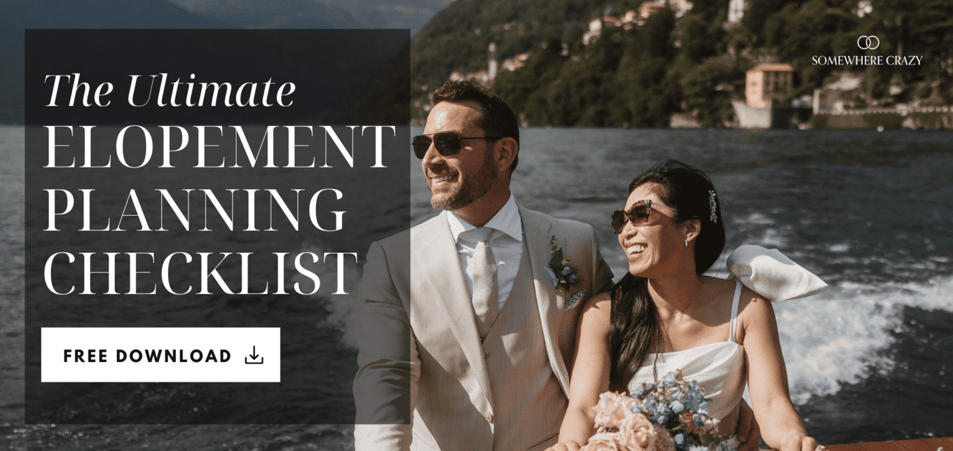 Elopement planning checklist