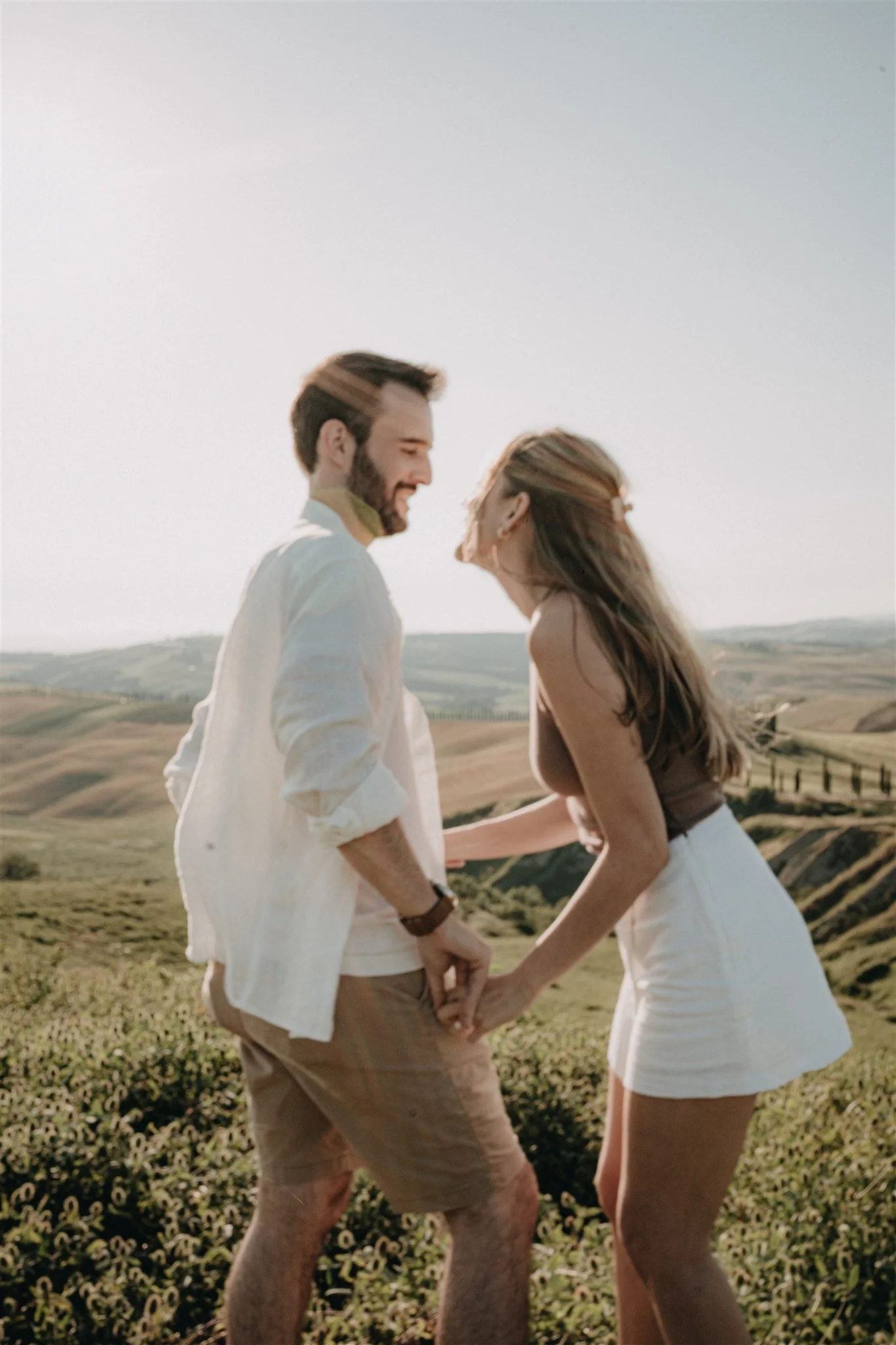 couple photoshoot in tuscany