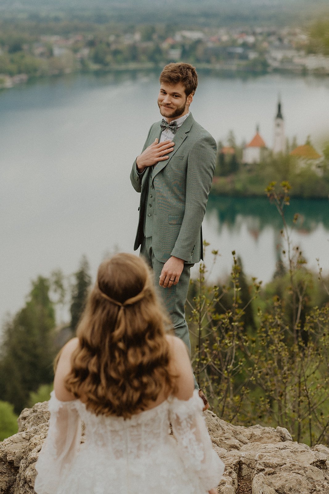 A Magical Elopement at Lake Bled