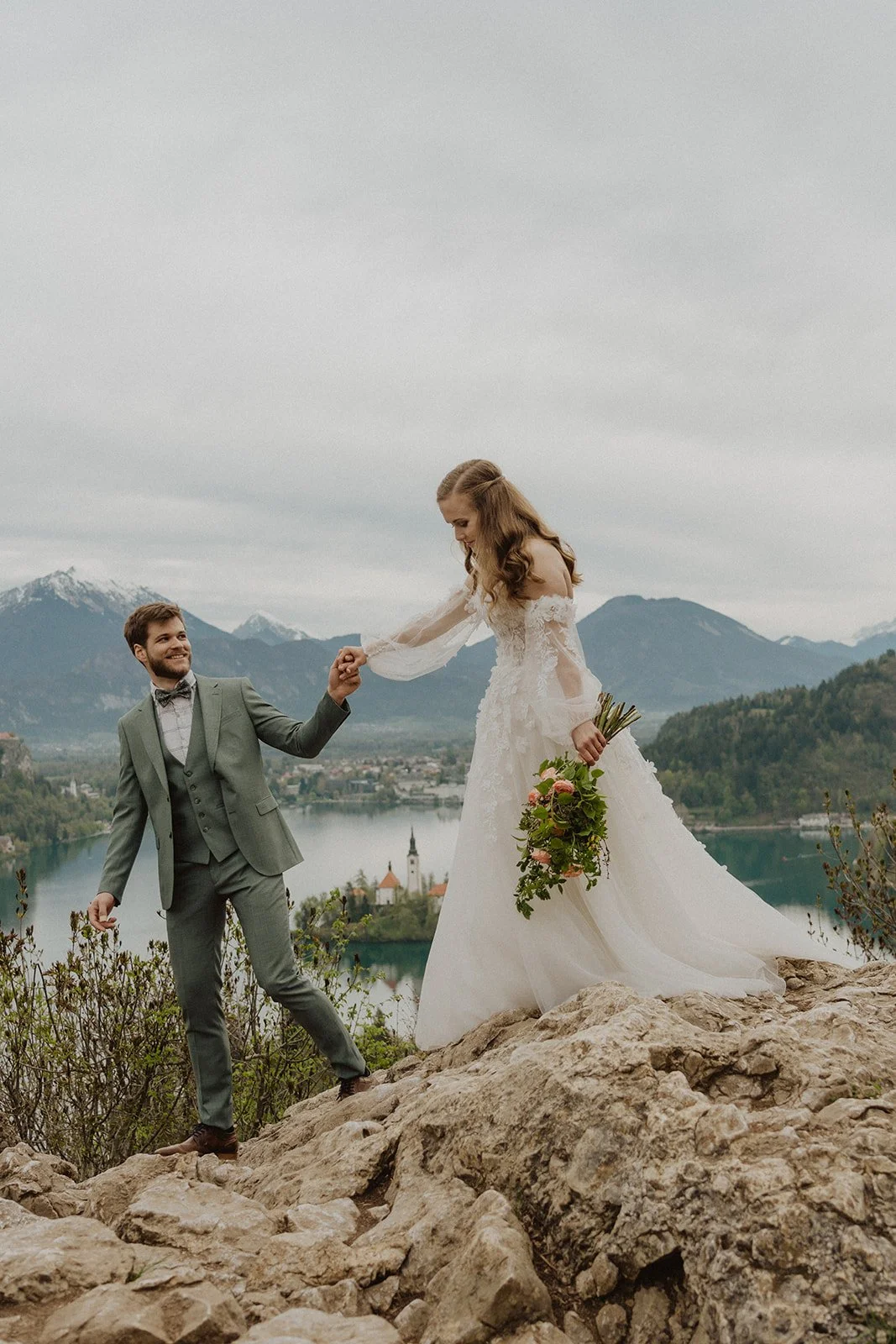 Slovenia Lake Bled Elopement Package