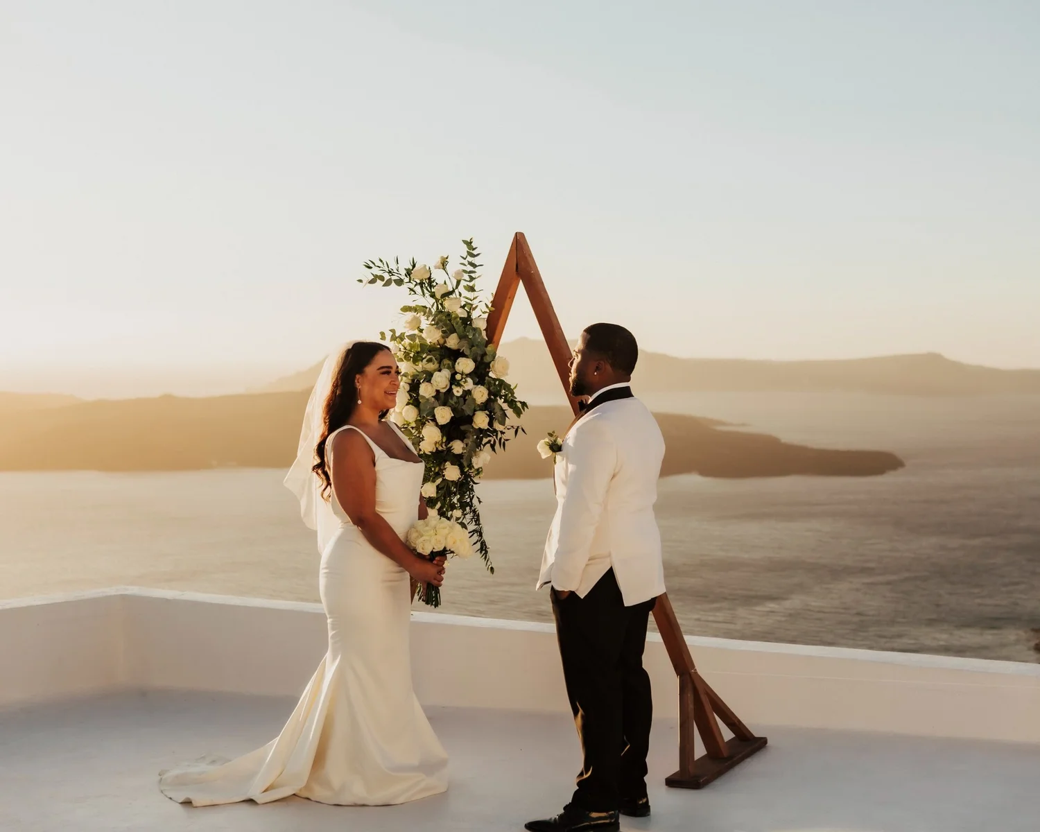 santorini elopement