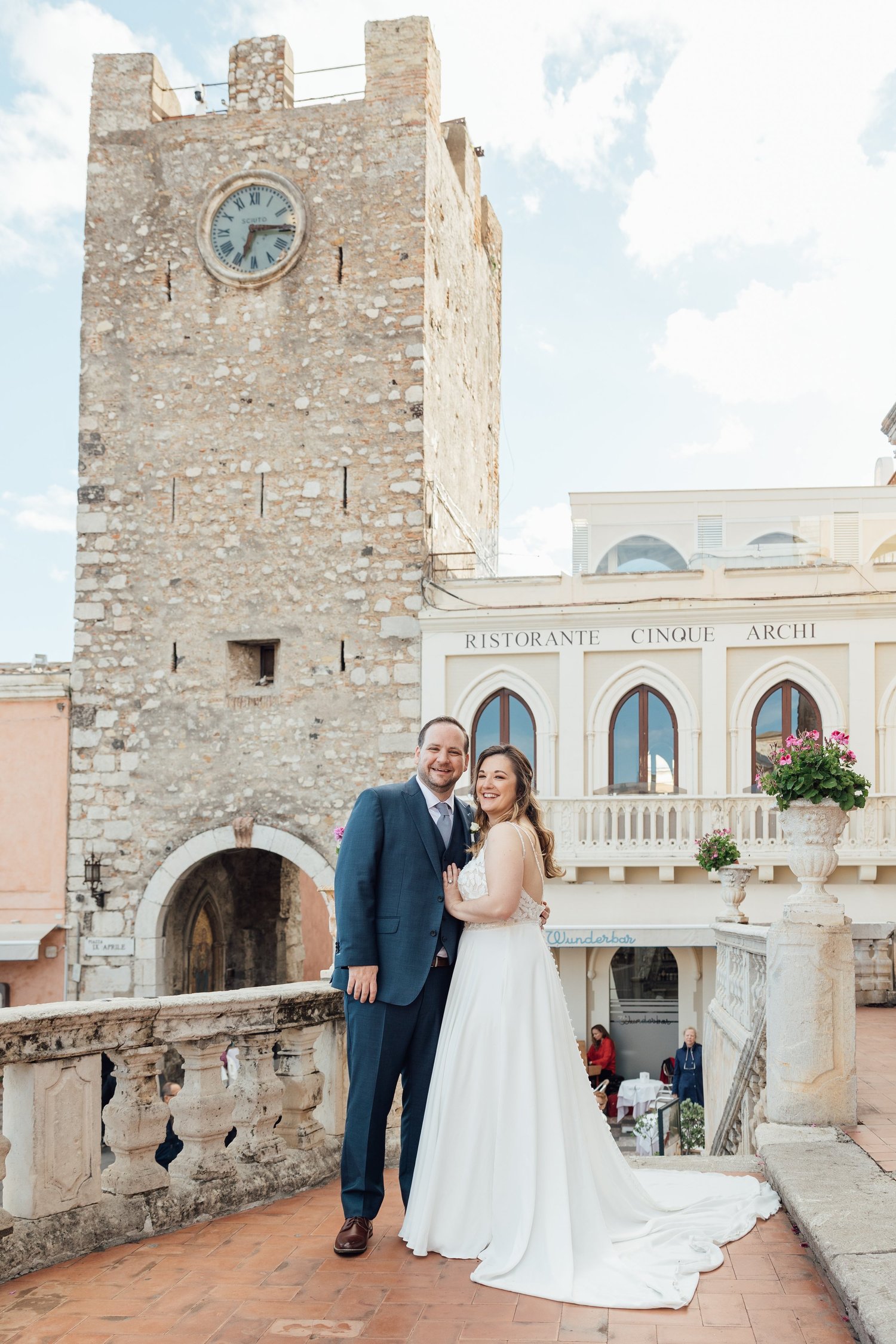 Mountain and Beach Elopement in Sicily, Italy