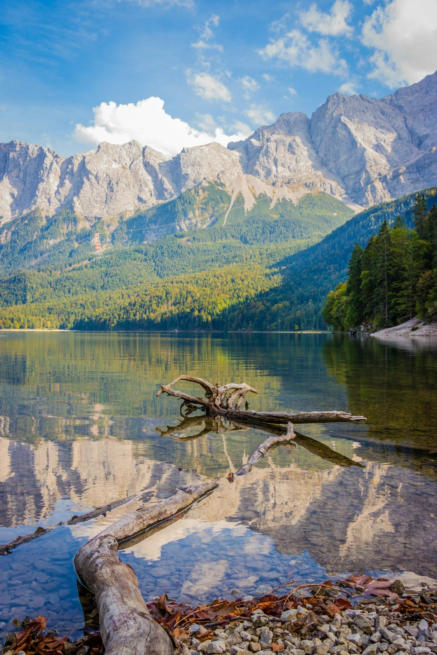 eloping in Eibsee, Bavaria, germany