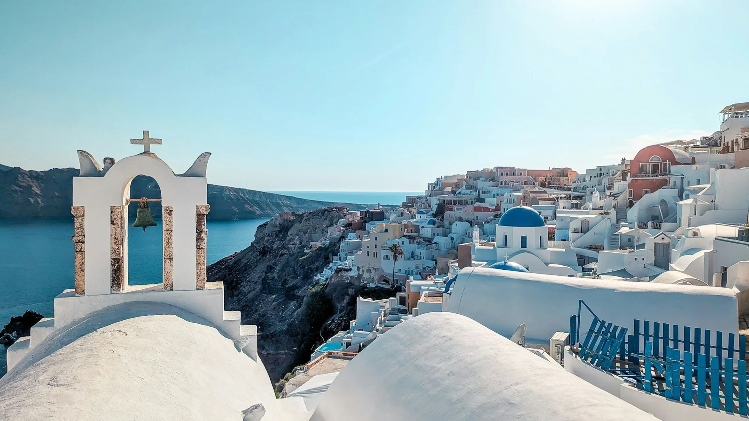 elope in santorini, greece