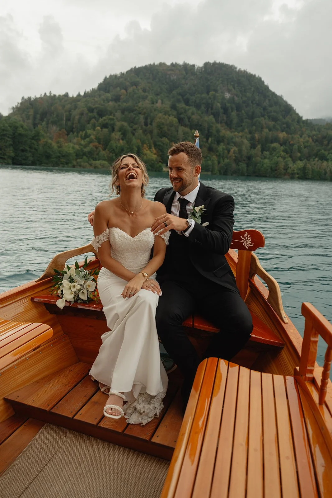 Lake Elopement in Slovenia 