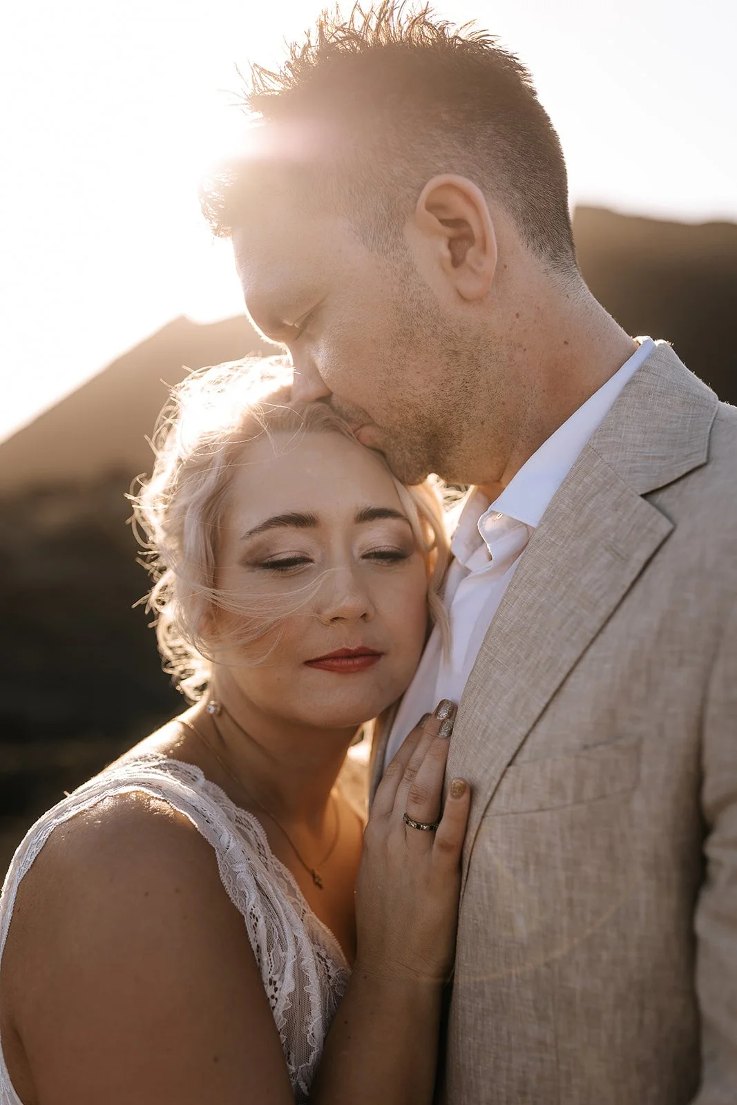 Volcano Elopement Wedding