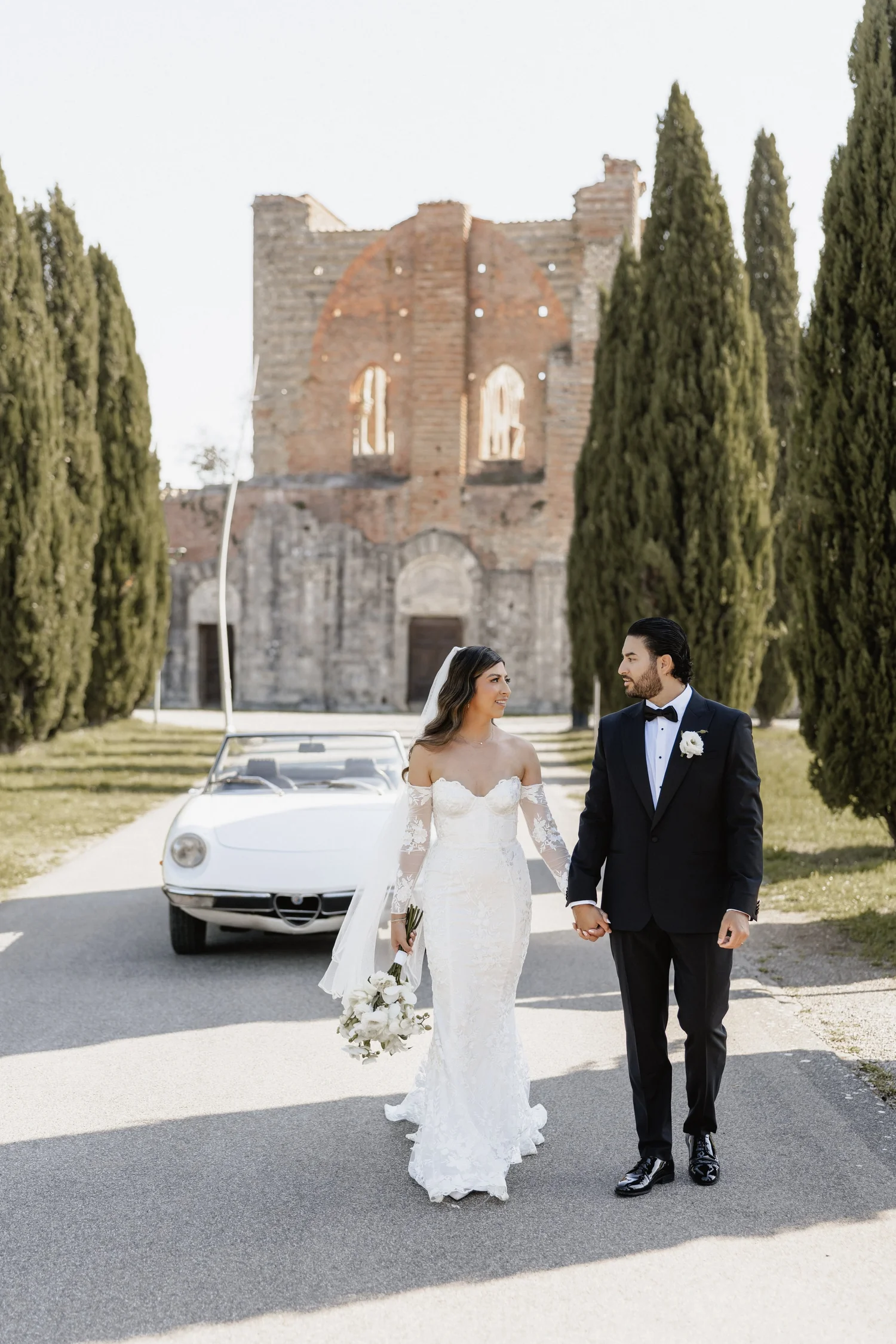 Vanessa and Erich ceremony in Tuscany