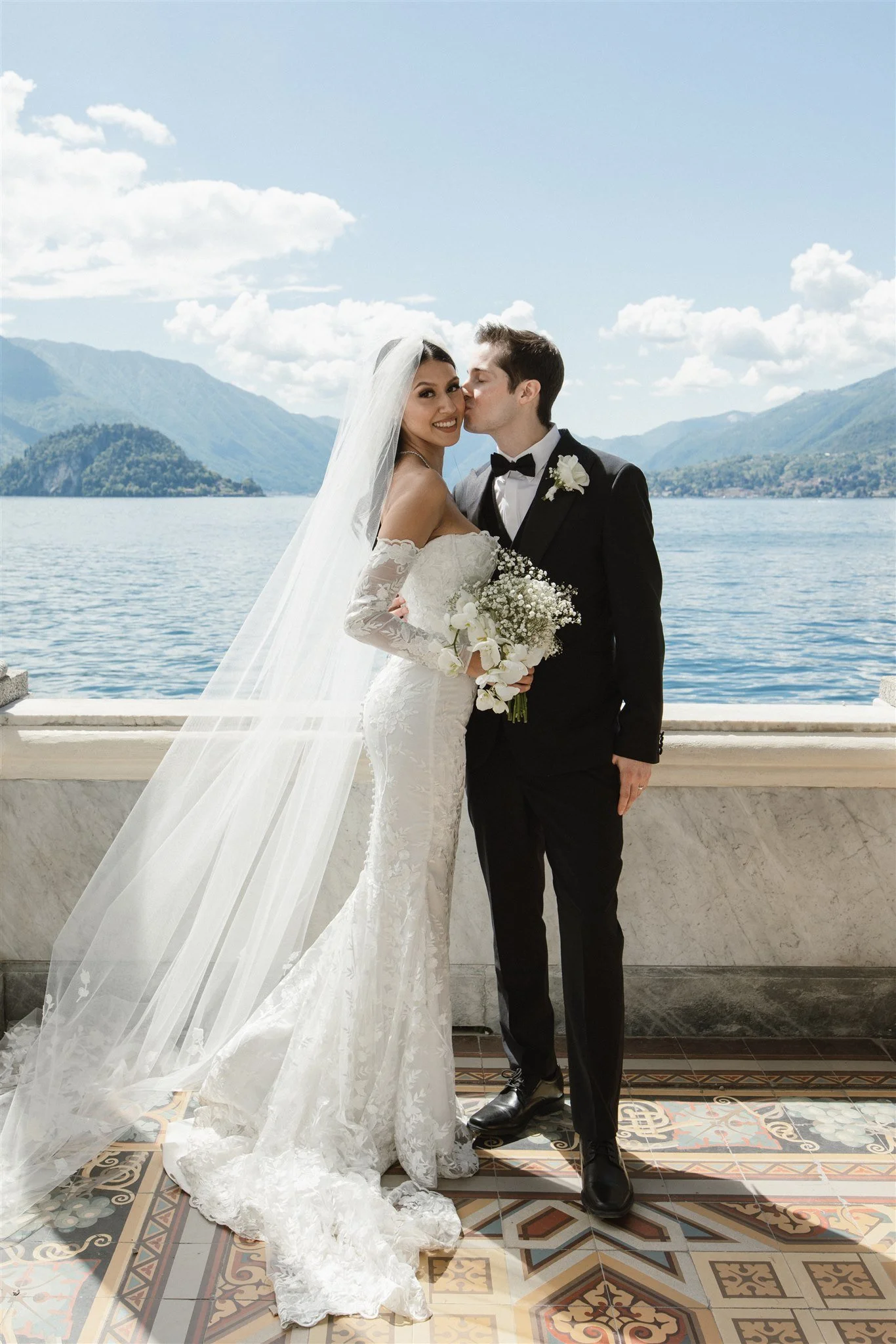 Elopement in Lake Como Italy