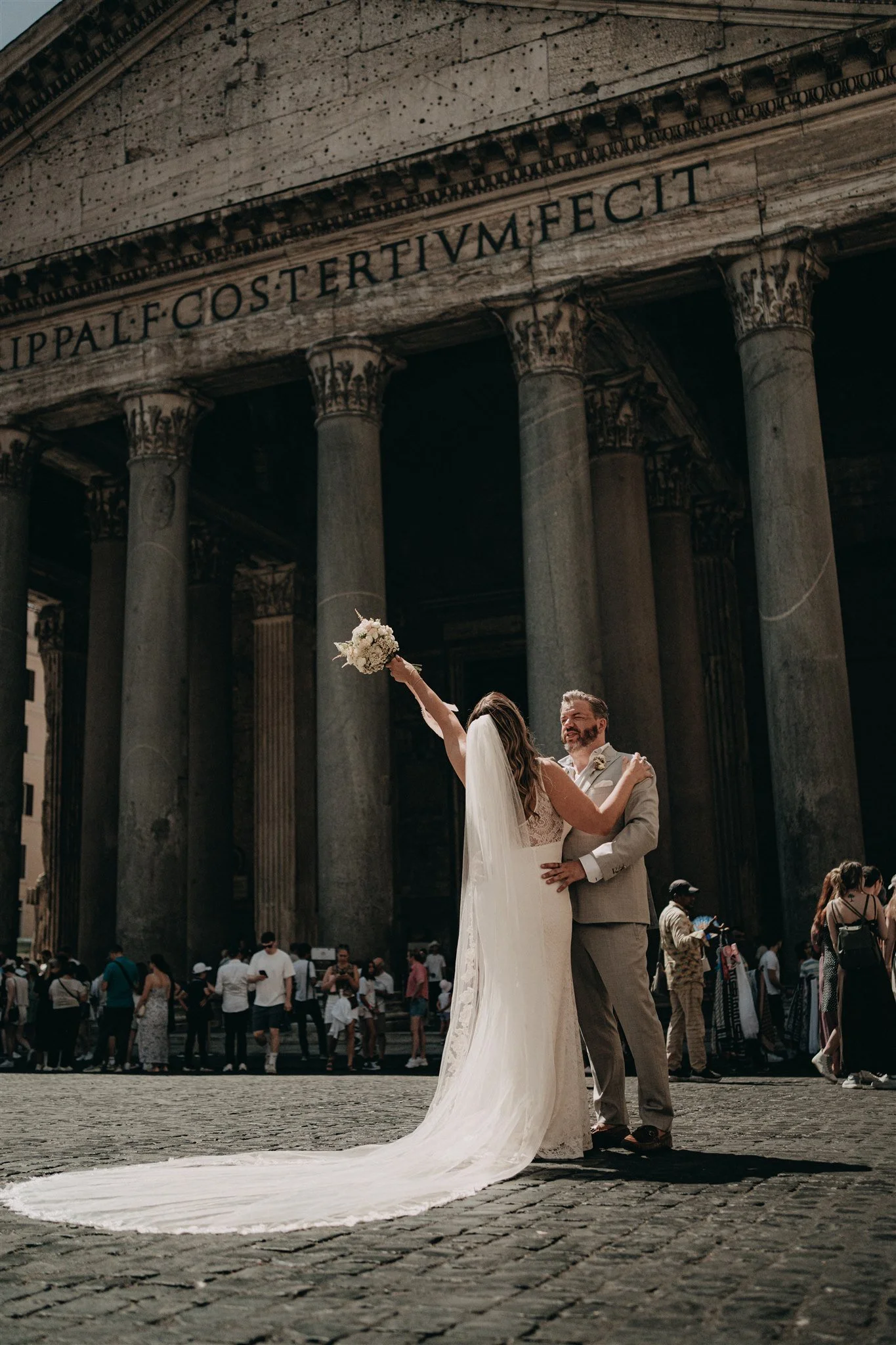 wedding elopement in rome