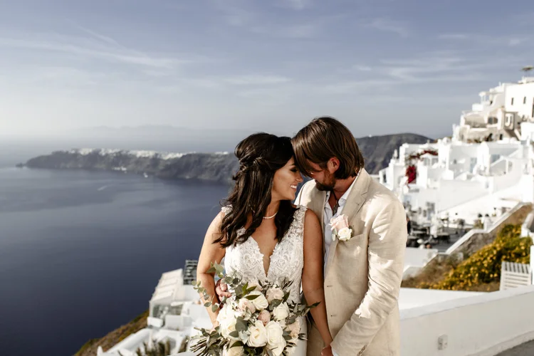Elope in Santorini