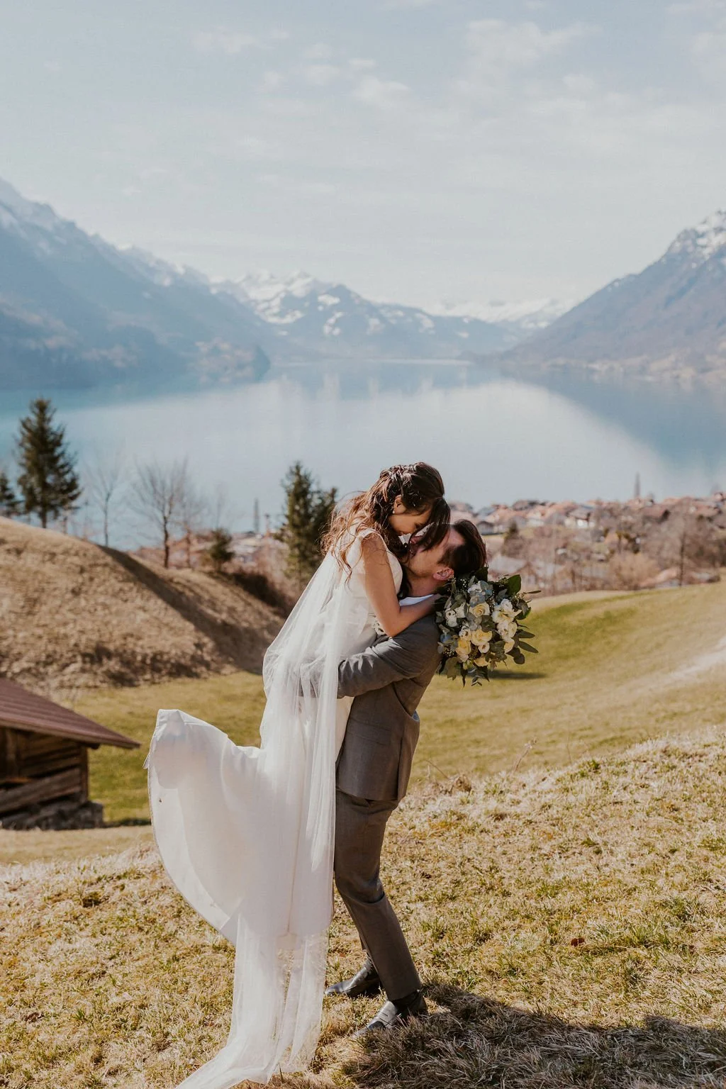 Winter Elopement in Switzerland