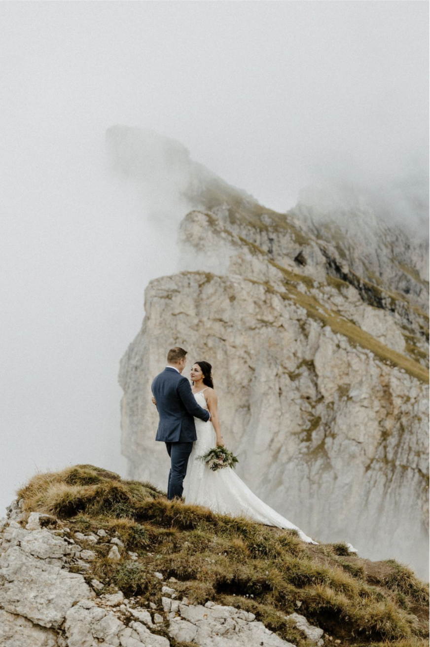 eloping in italy, the dolomites