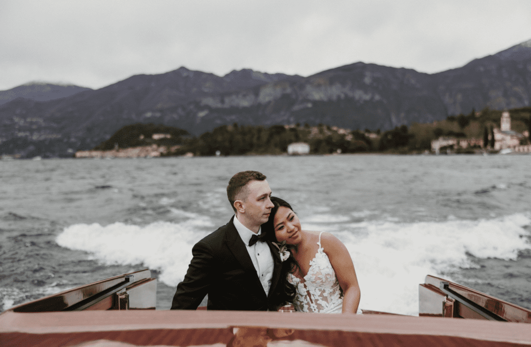 lake como elopement