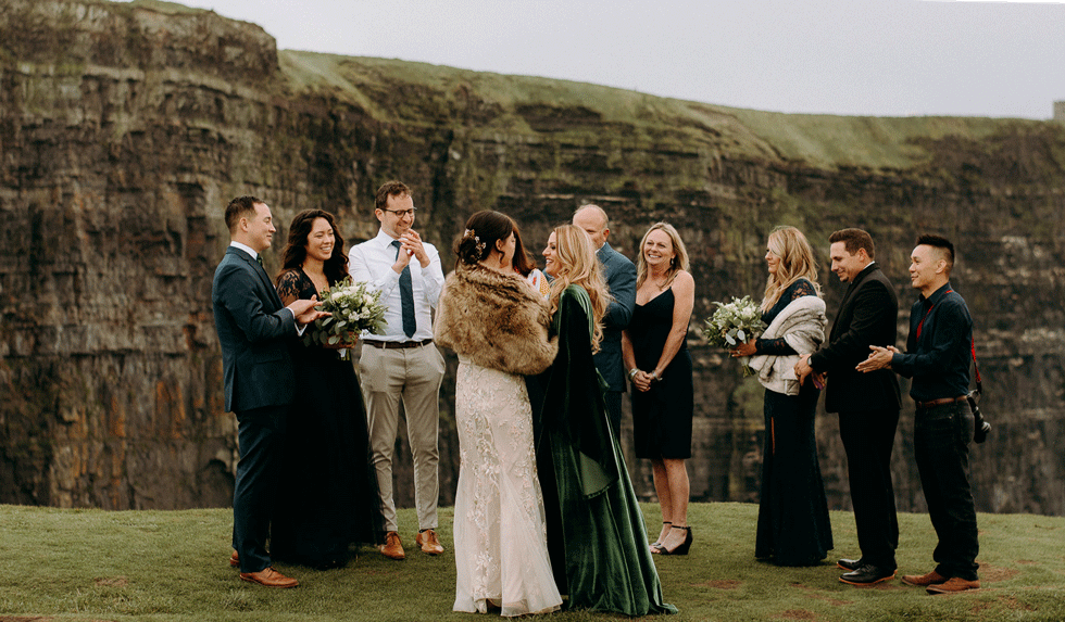 Elopement ceremony in Ireland - Love like crazy Photography