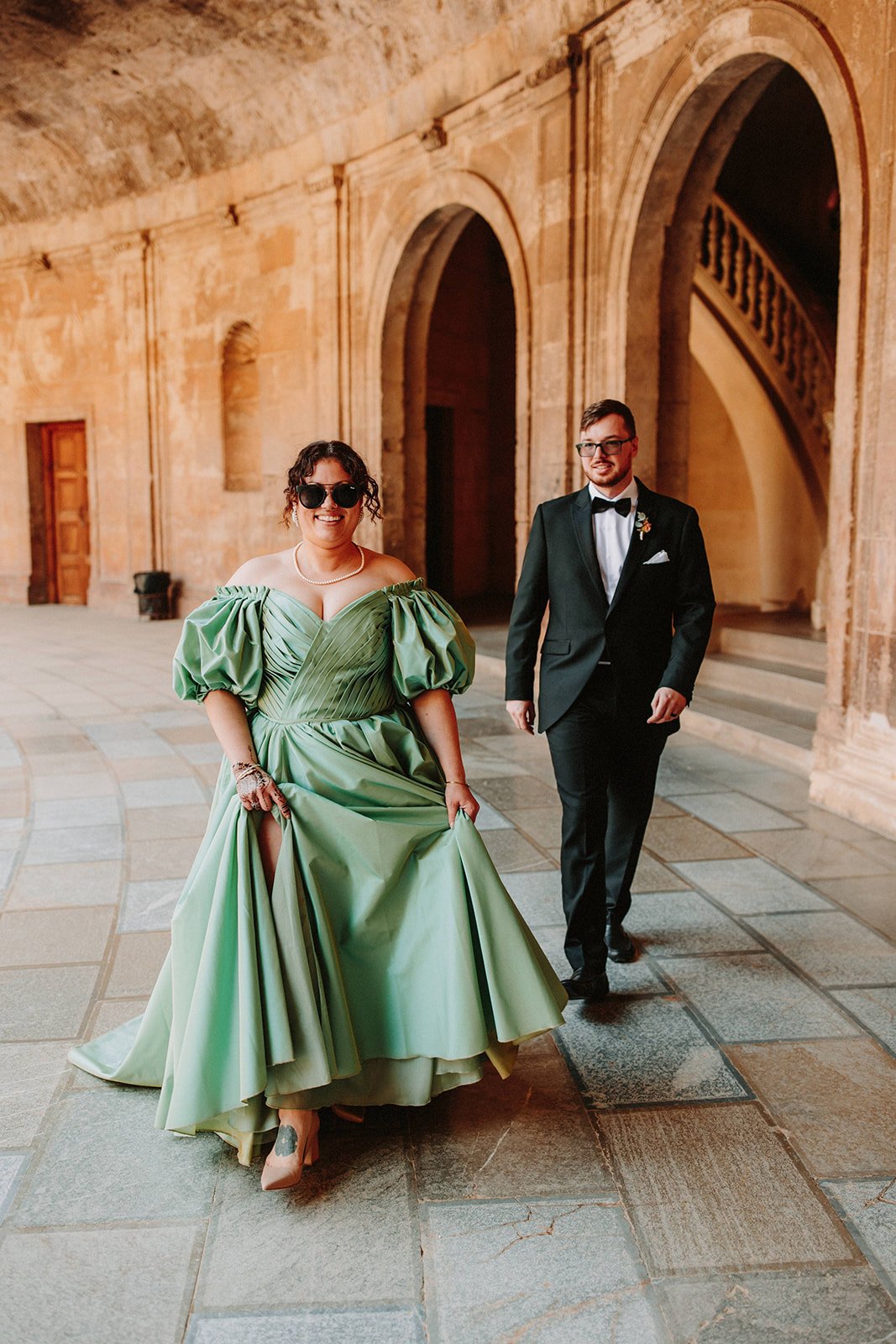 Colourful Elopement in Granada, Spain